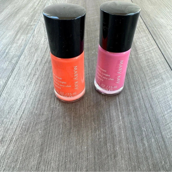 MARY KAY BRILLIANT VIOLET NAIL LACQUER and Vivid Sunburst  • NEW - Picture 4 of 5